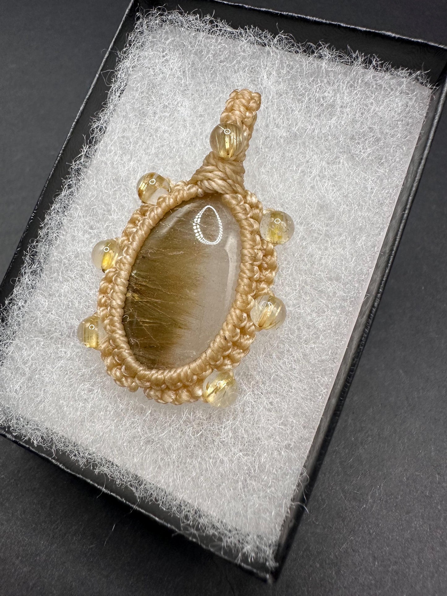 Rutilated Quartz Necklace