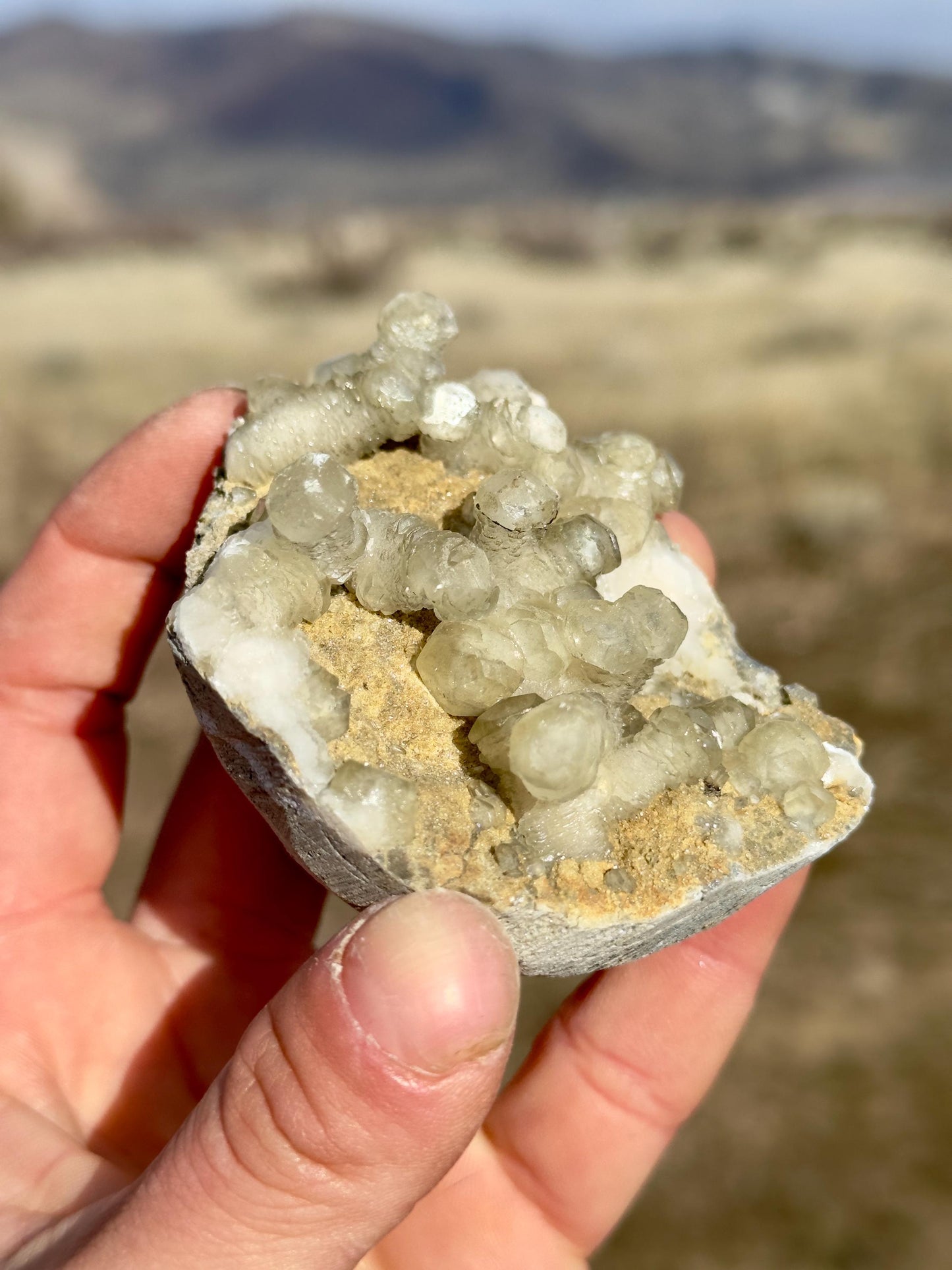 Calcite - Kaiwu Mine, Guizhou, China
