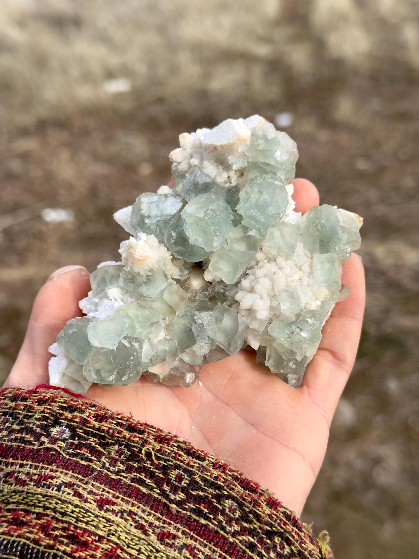 Fluorite & Quartz - Inner Mongolia
