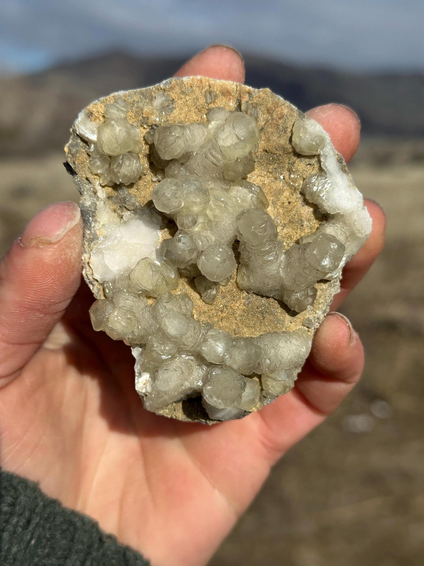 Calcite - Kaiwu Mine, Guizhou, China
