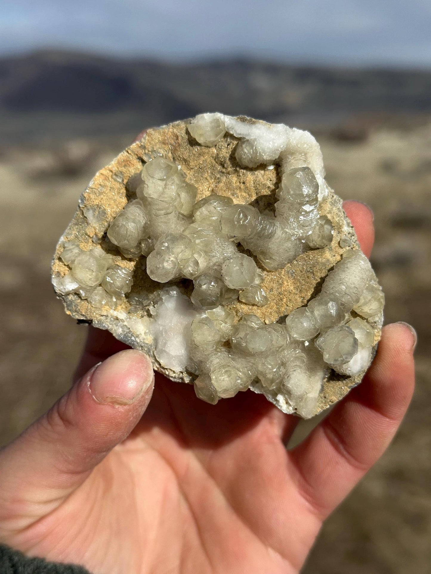 Calcite - Kaiwu Mine, Guizhou, China