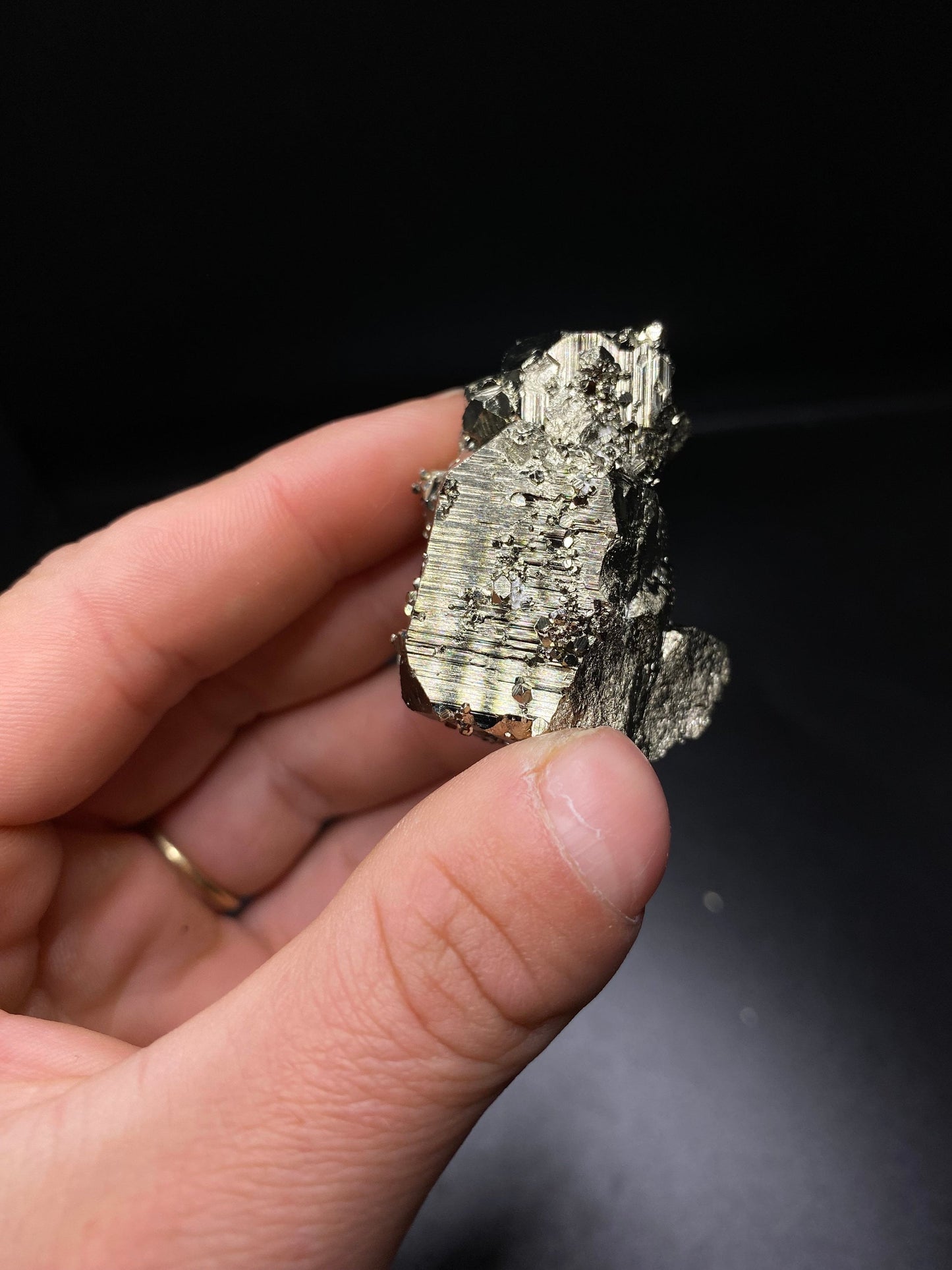 Pyrite - Huanzala Mine, Ancash, Peru (all 3 included)