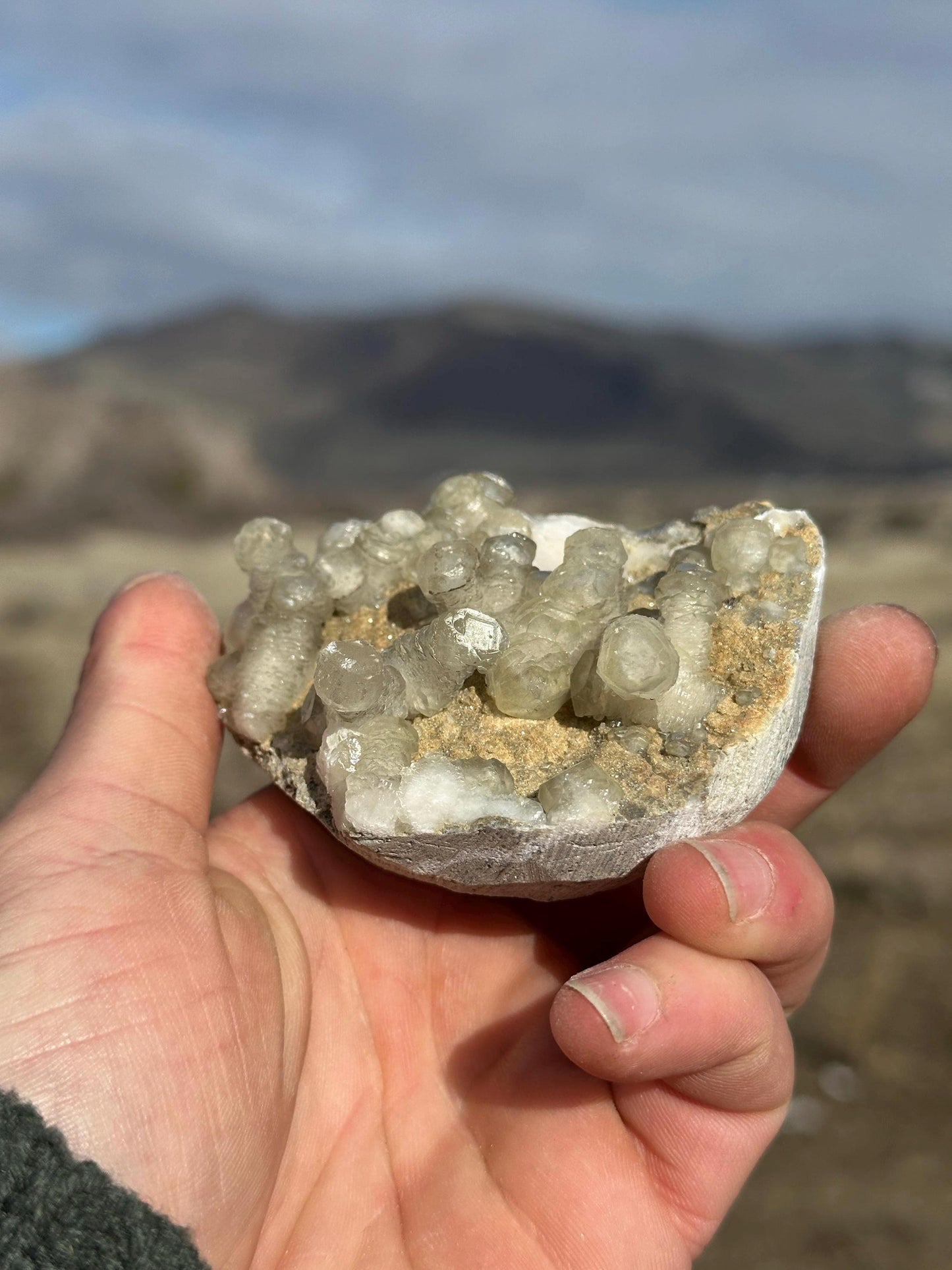 Calcite - Kaiwu Mine, Guizhou, China