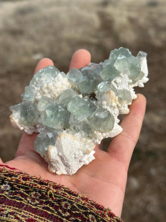 Fluorite & Quartz - Inner Mongolia