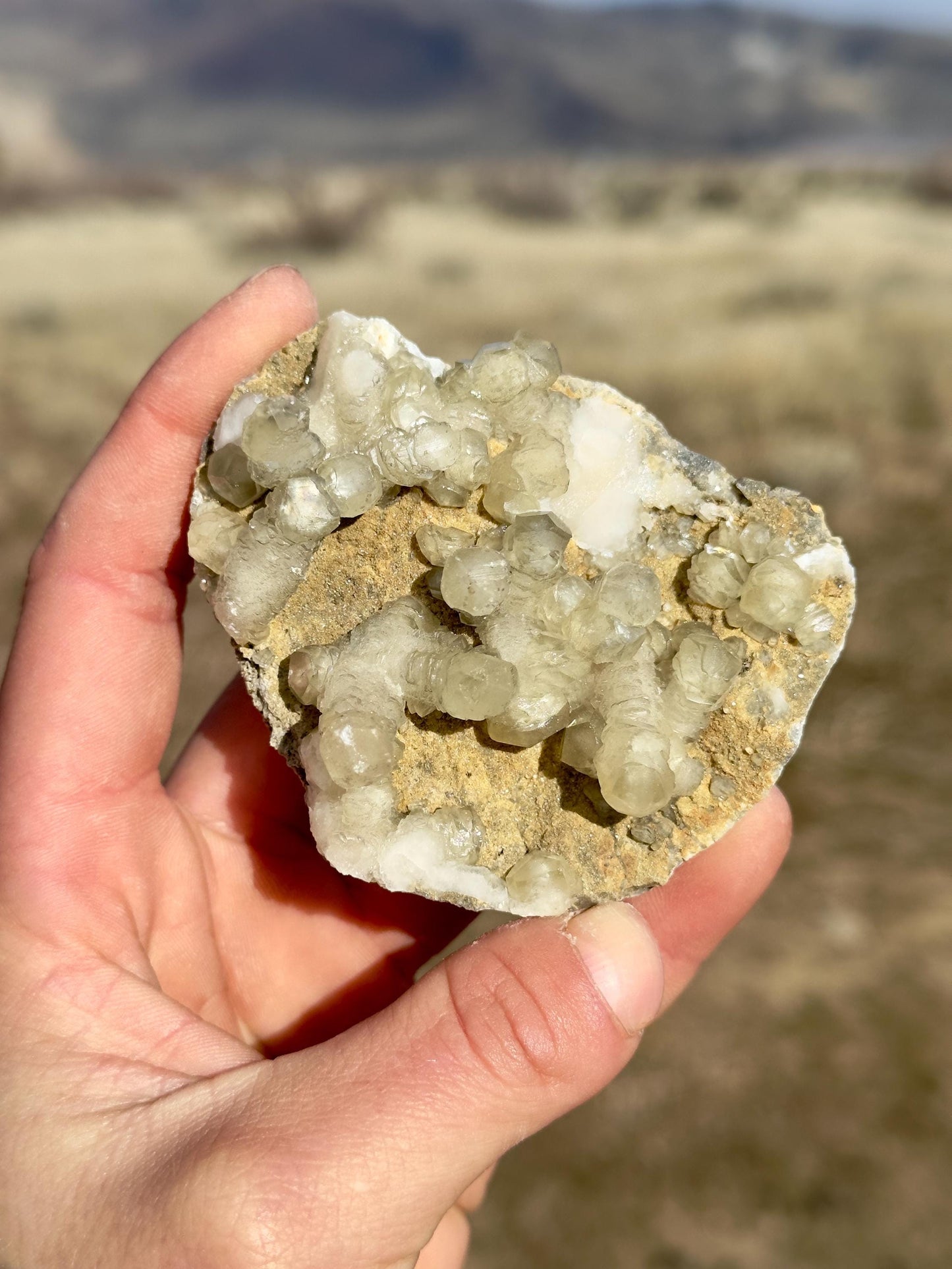 Calcite - Kaiwu Mine, Guizhou, China