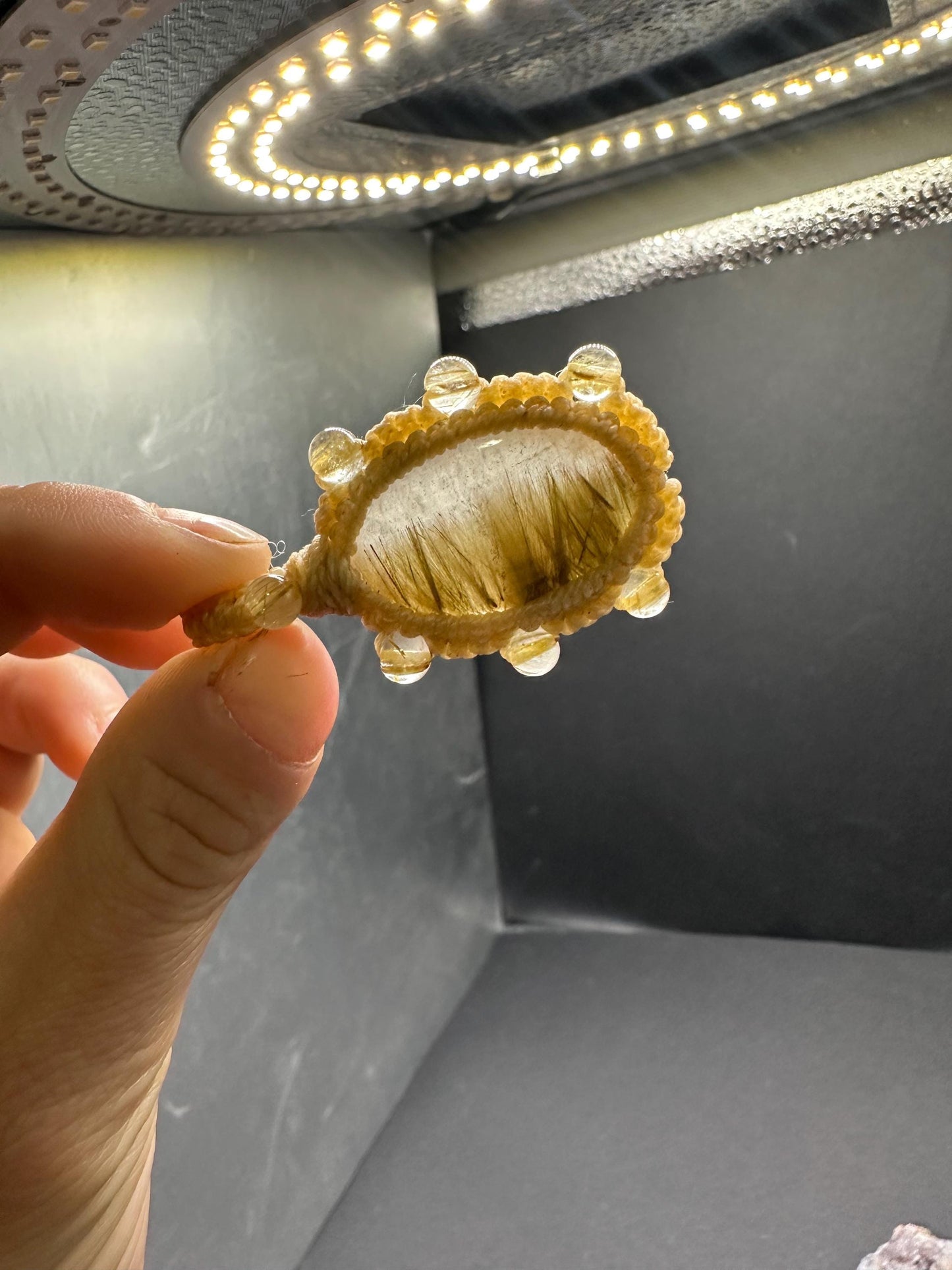 Rutilated Quartz Necklace