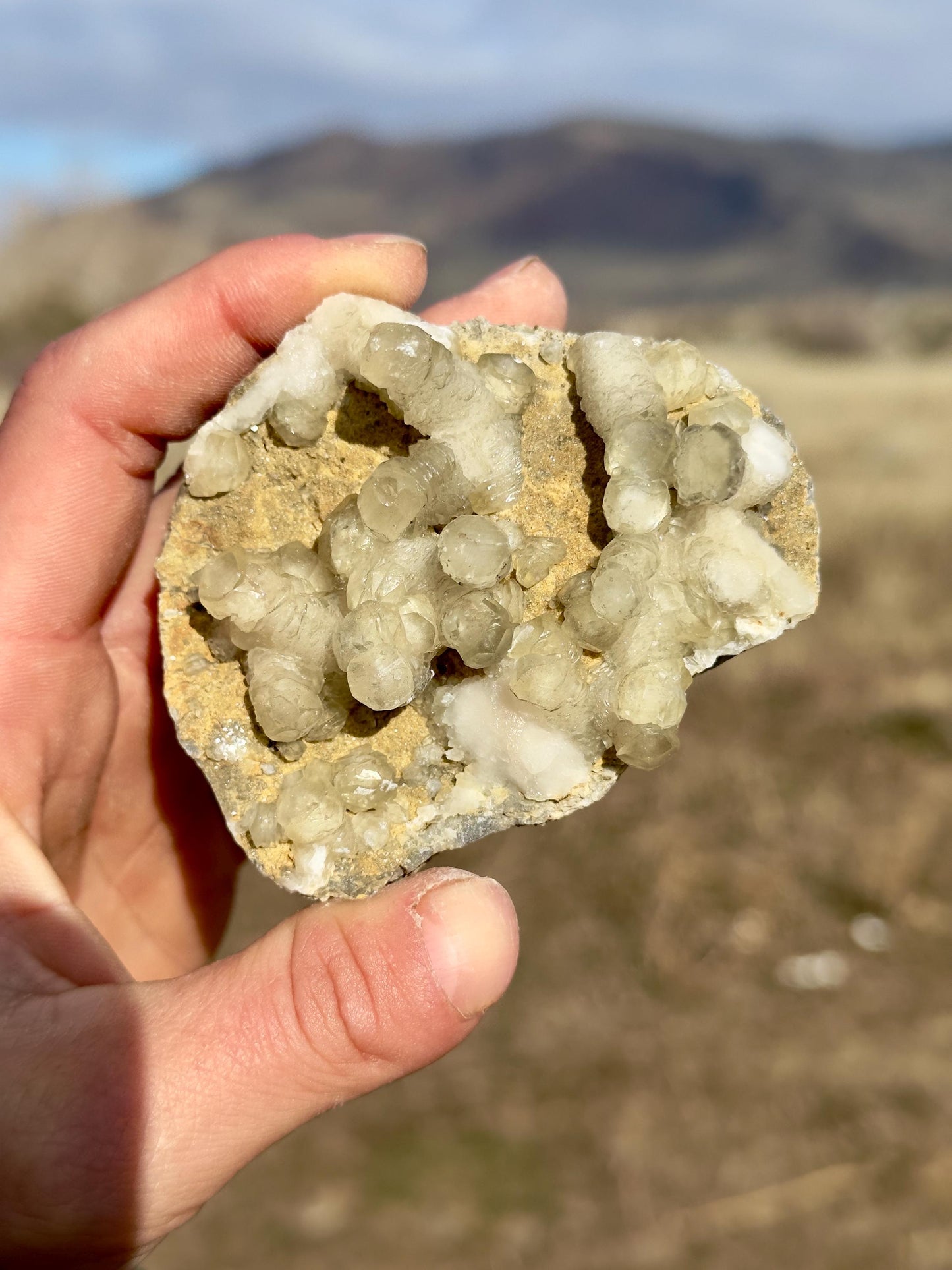 Calcite - Kaiwu Mine, Guizhou, China