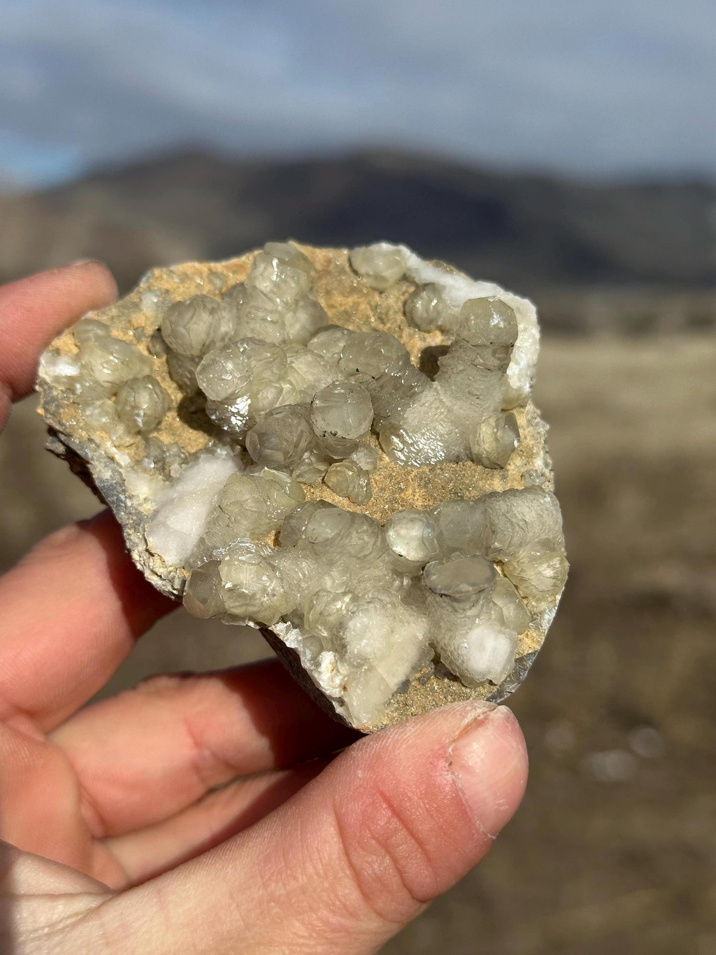 Calcite - Kaiwu Mine, Guizhou, China