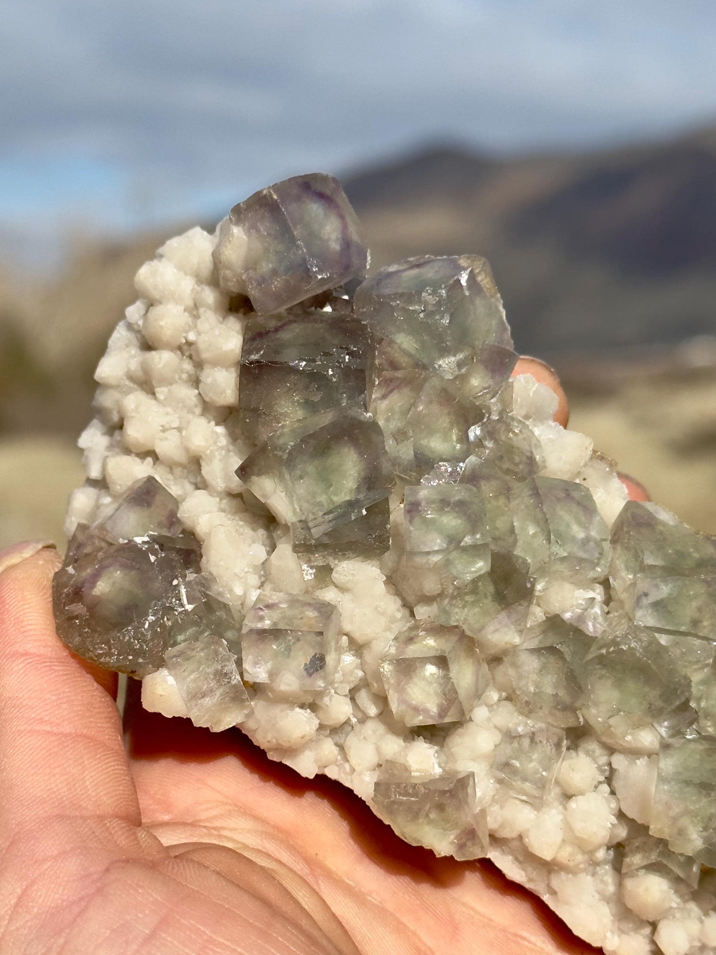 Fluorite & Quartz - Inner Mongolia