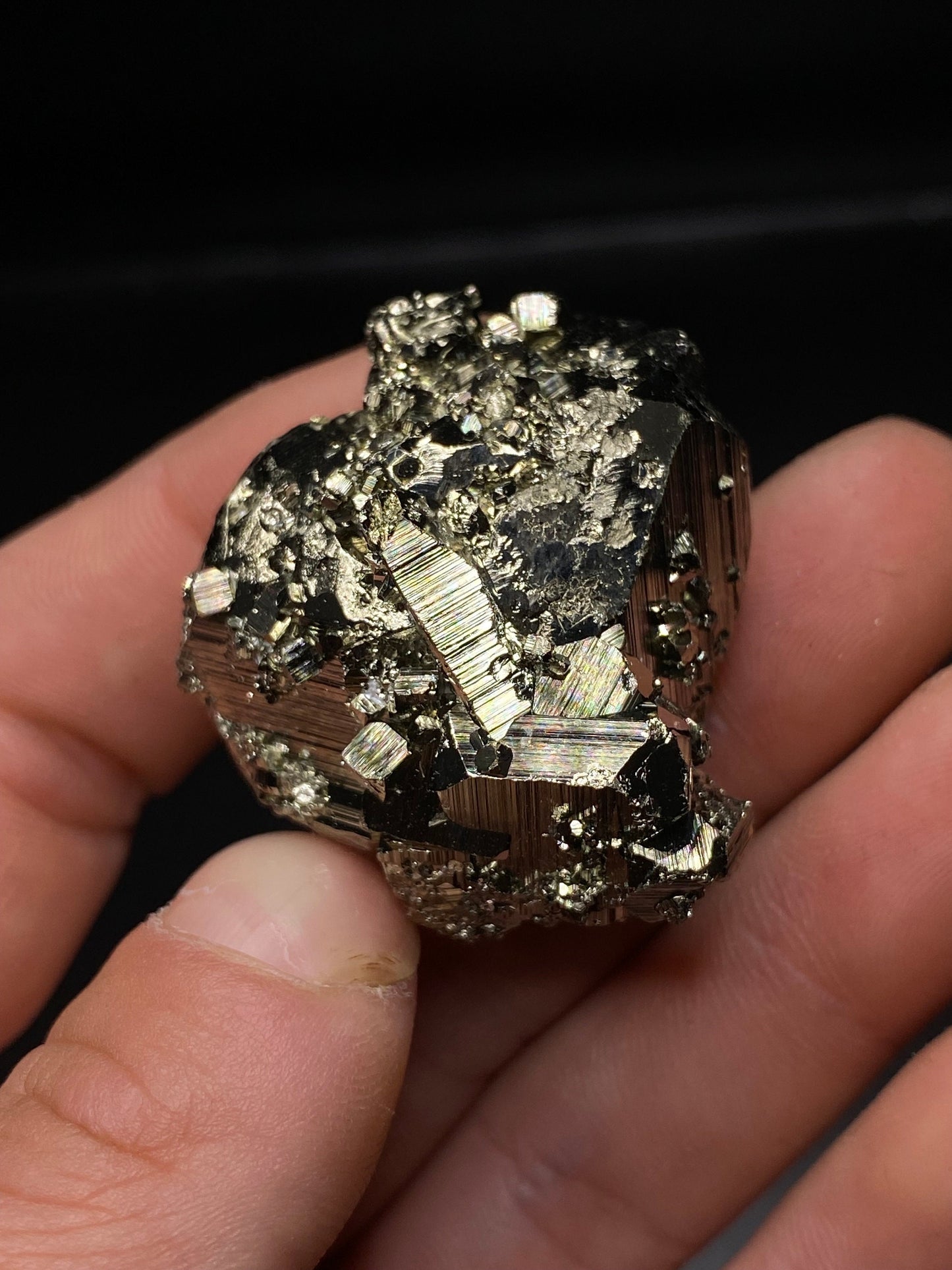 Pyrite - Huanzala Mine, Ancash, Peru (all 3 included)