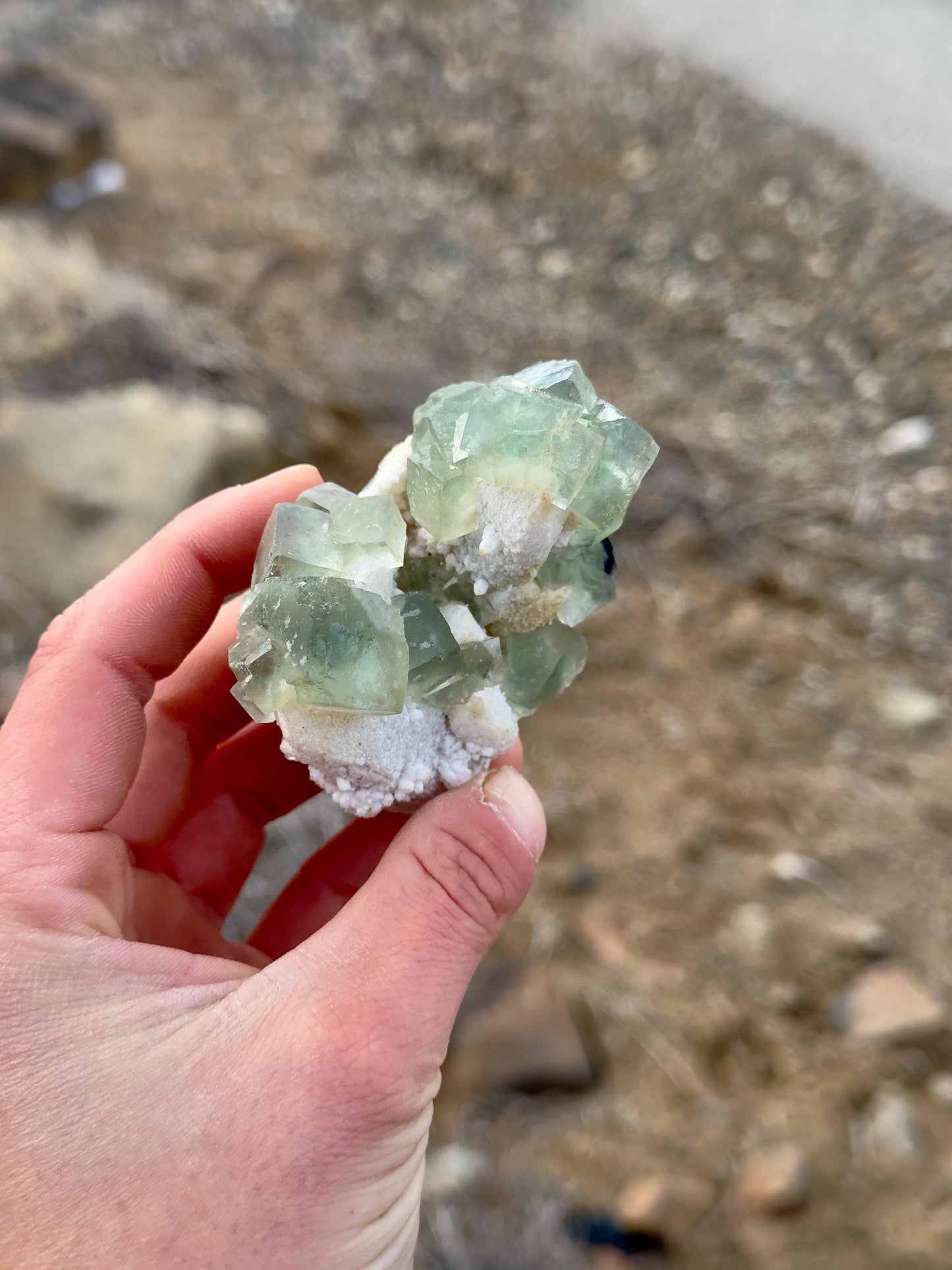 Fluorite & Quartz - Huanggang Fe-Sn Deposit, Inner Mongolia, China