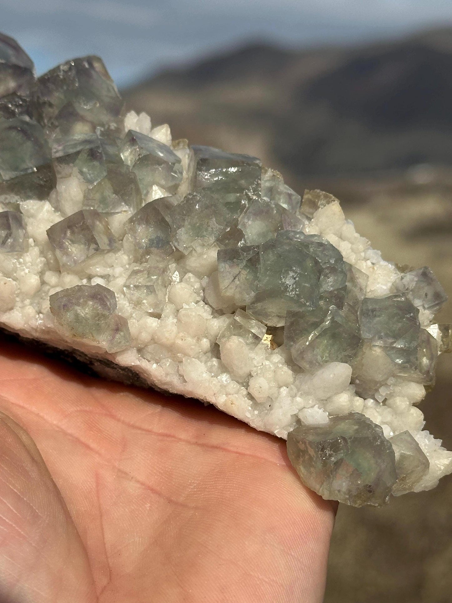 Fluorite & Quartz - Inner Mongolia