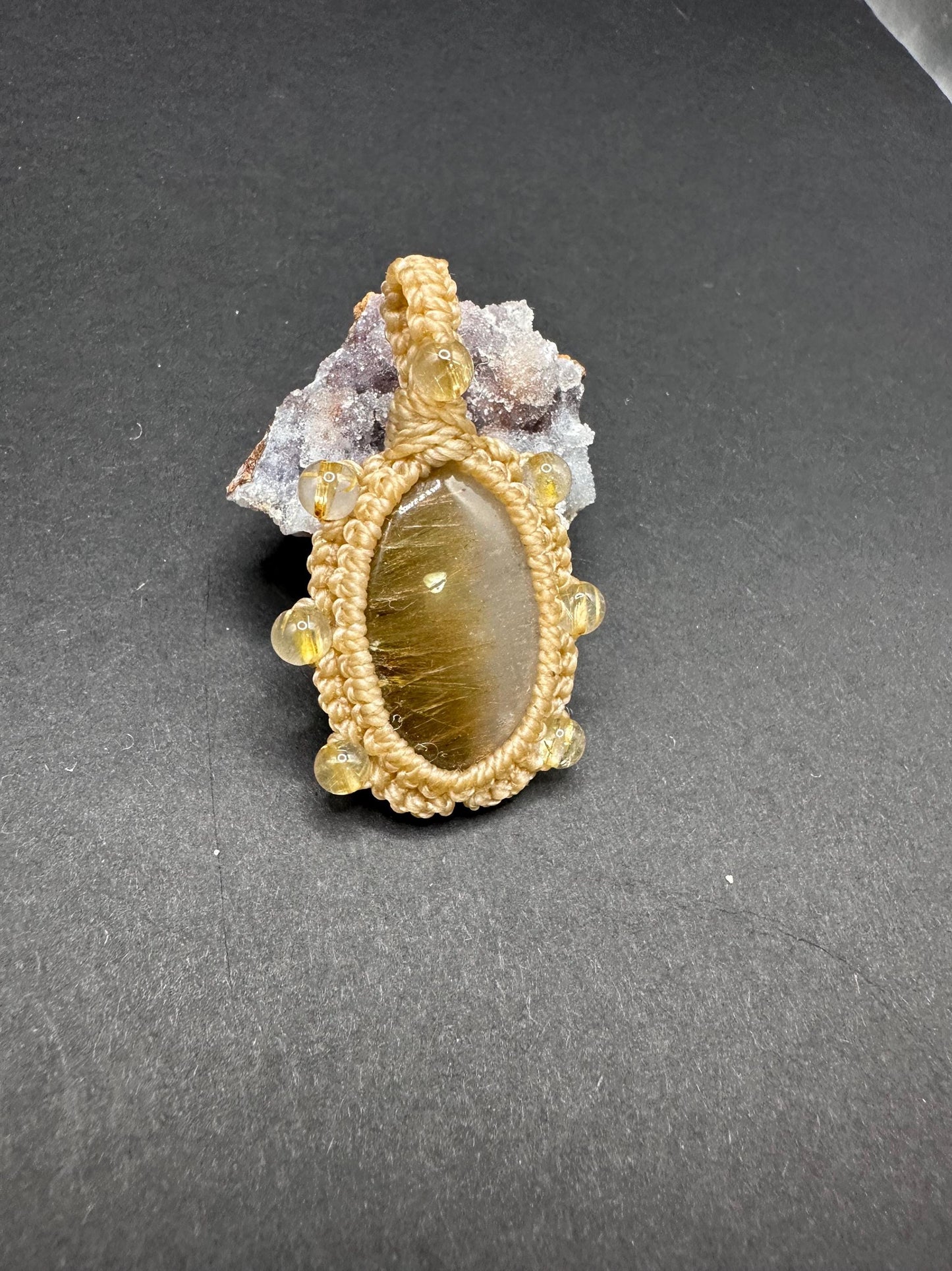 Rutilated Quartz Necklace