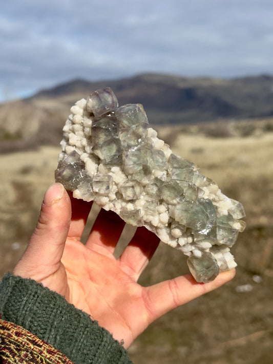 Fluorite & Quartz - Inner Mongolia