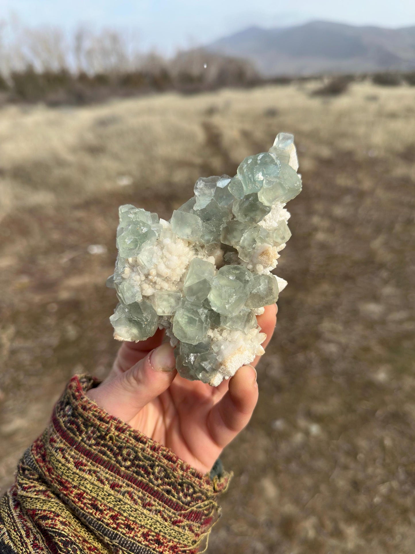 Fluorite & Quartz - Inner Mongolia