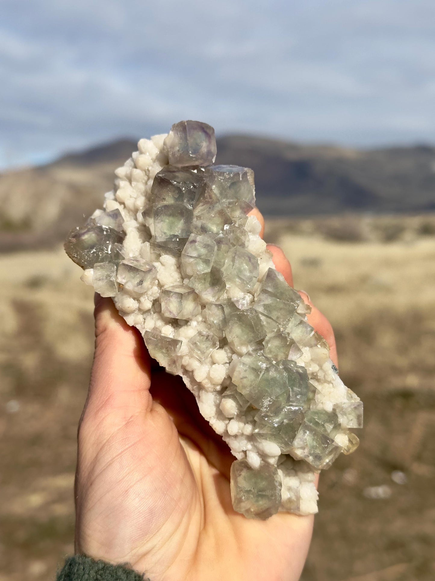 Fluorite & Quartz - Inner Mongolia