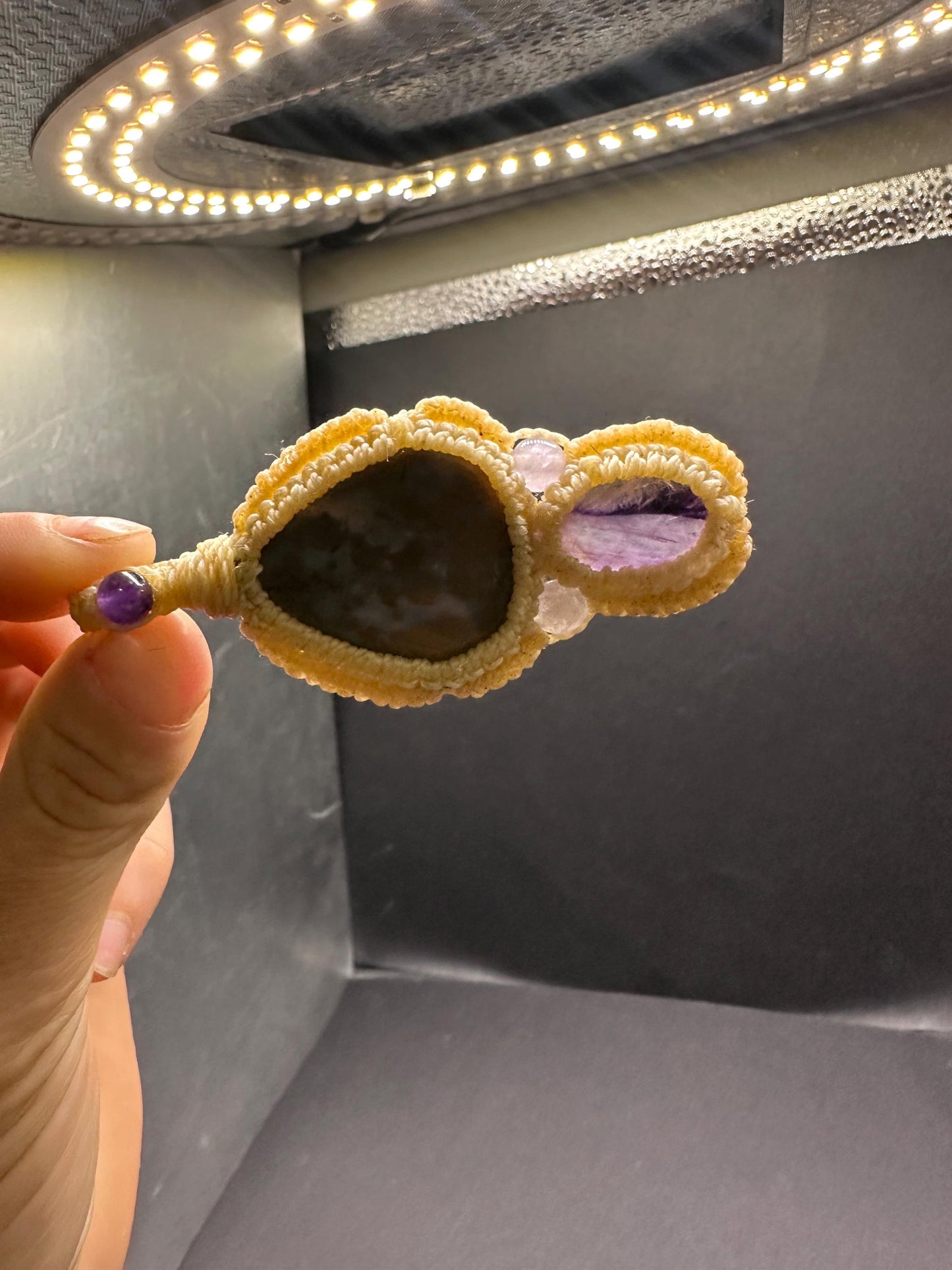 Hungarian Agate & Amethyst Necklace