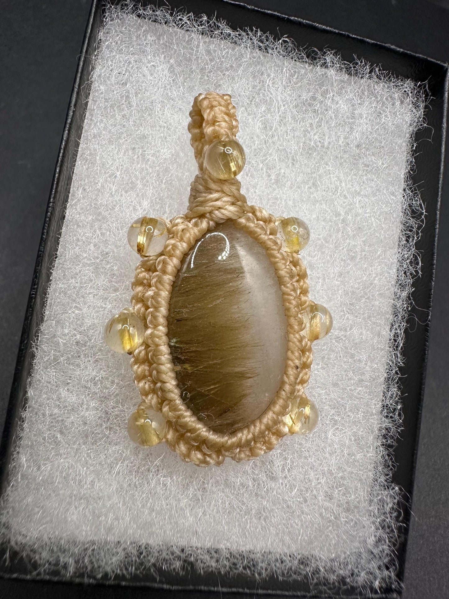 Rutilated Quartz Necklace