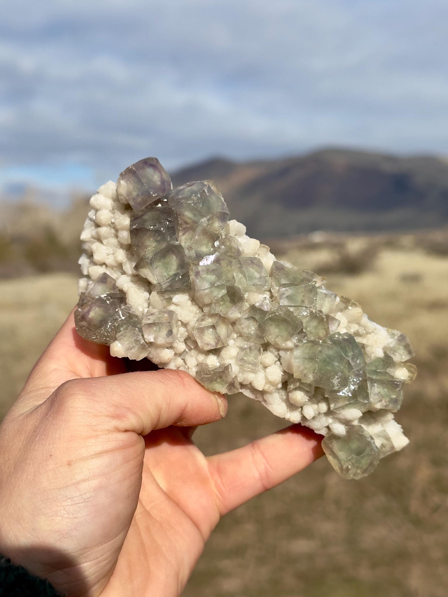 Fluorite & Quartz - Inner Mongolia