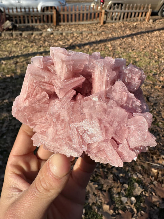 Pink Halite - Searles Lake, Trona, California, USA