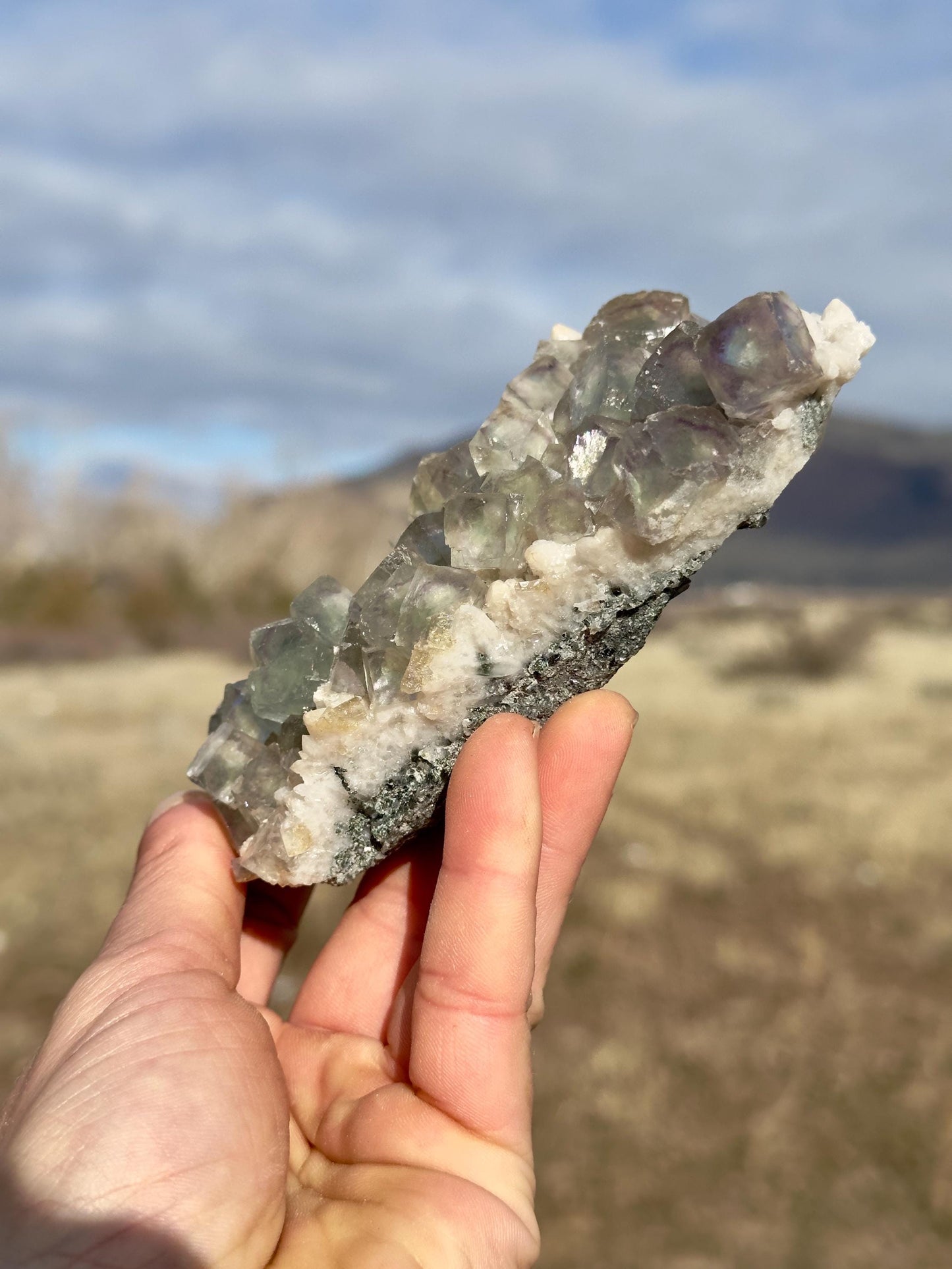 Fluorite & Quartz - Inner Mongolia