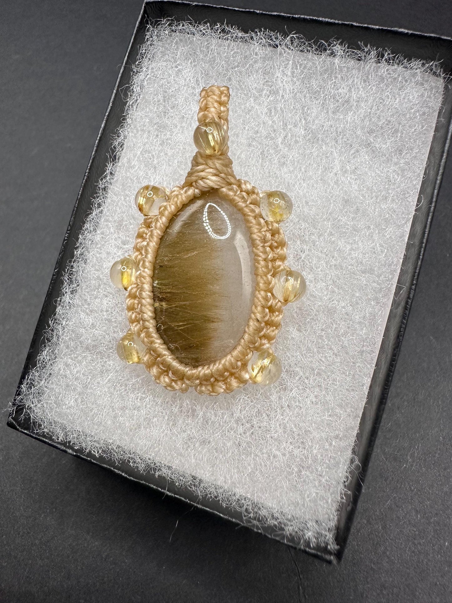 Rutilated Quartz Necklace