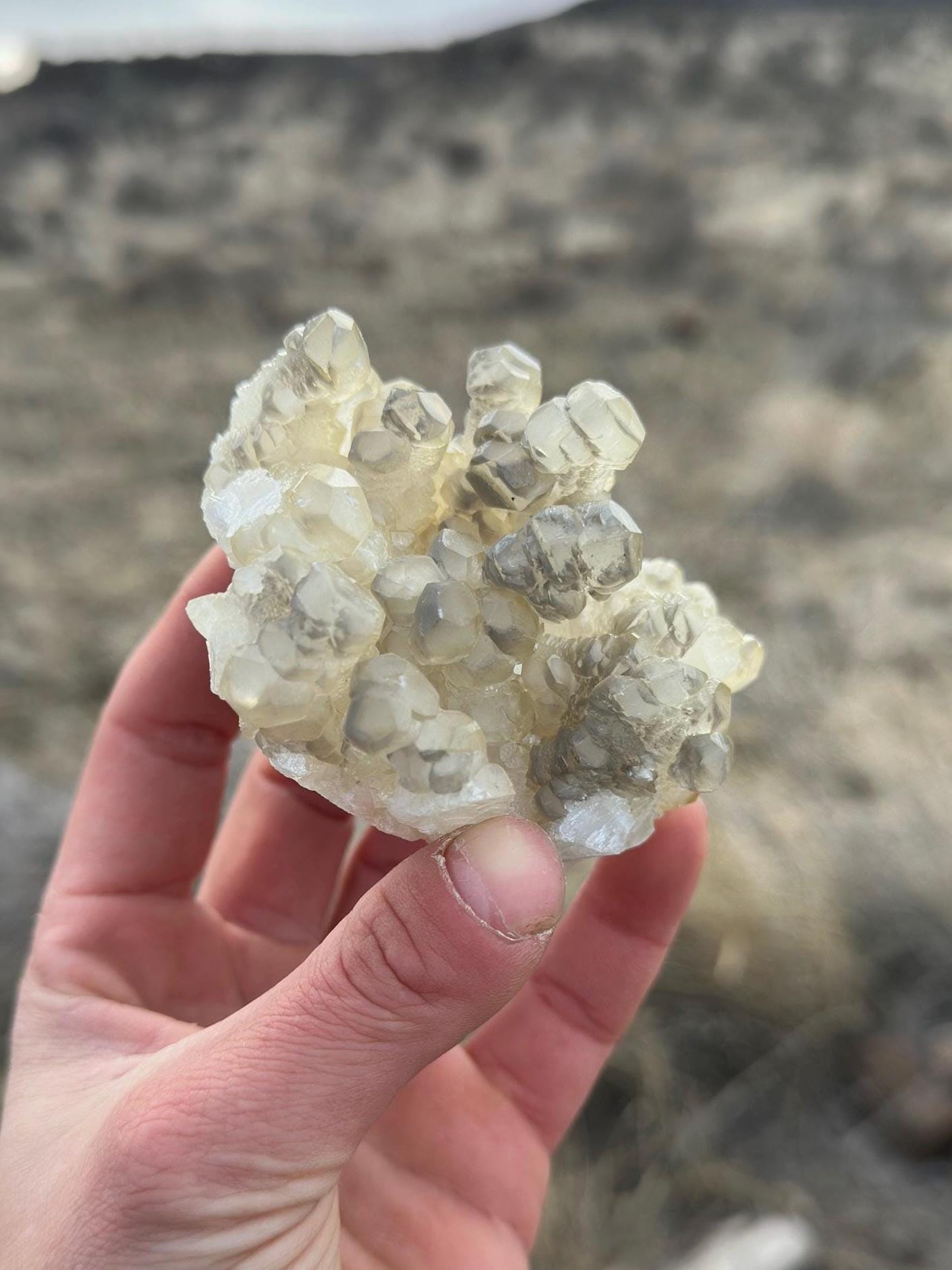 Calcite - Kaiwu Mine, Guizhou, China