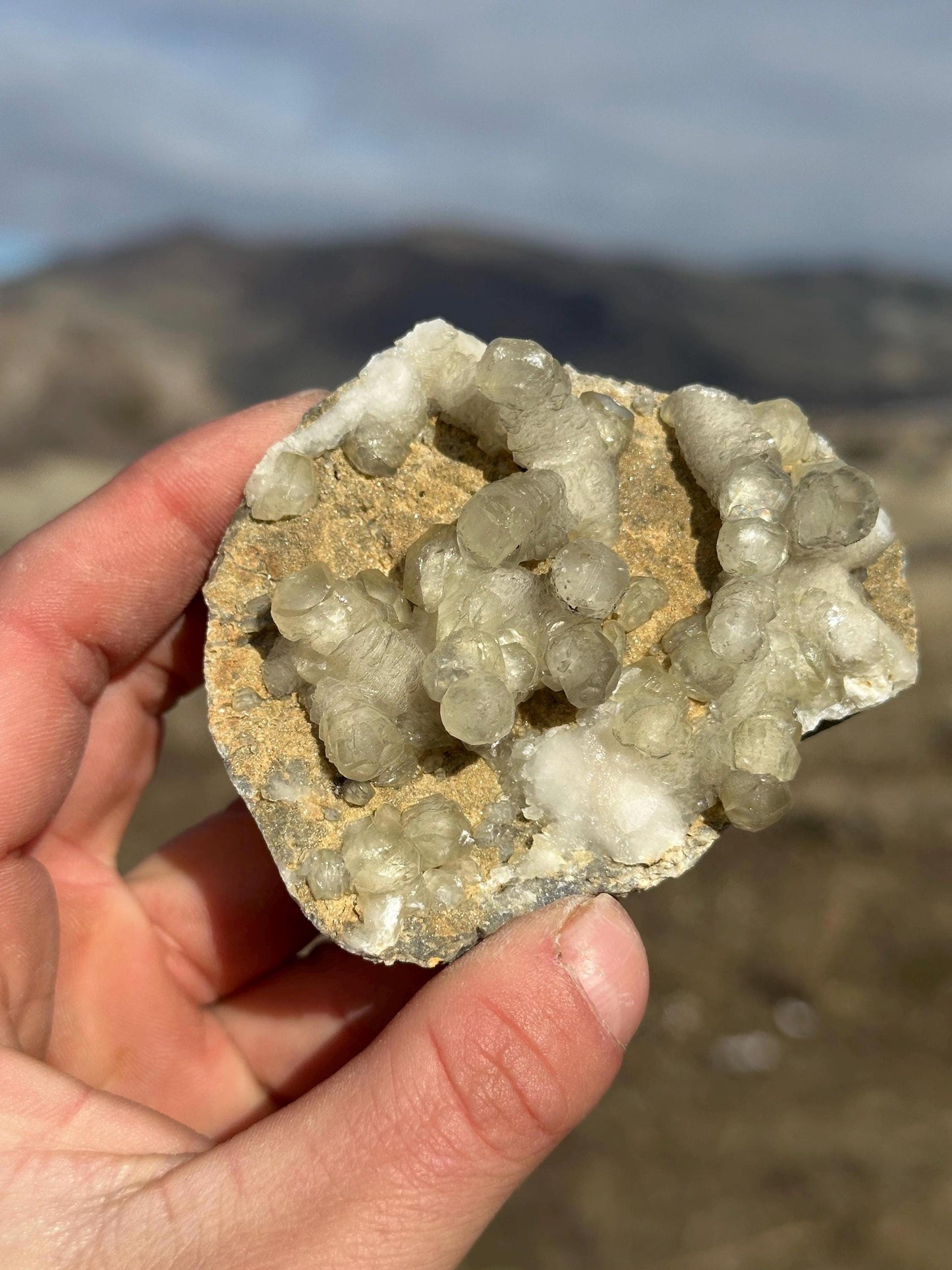Calcite - Kaiwu Mine, Guizhou, China