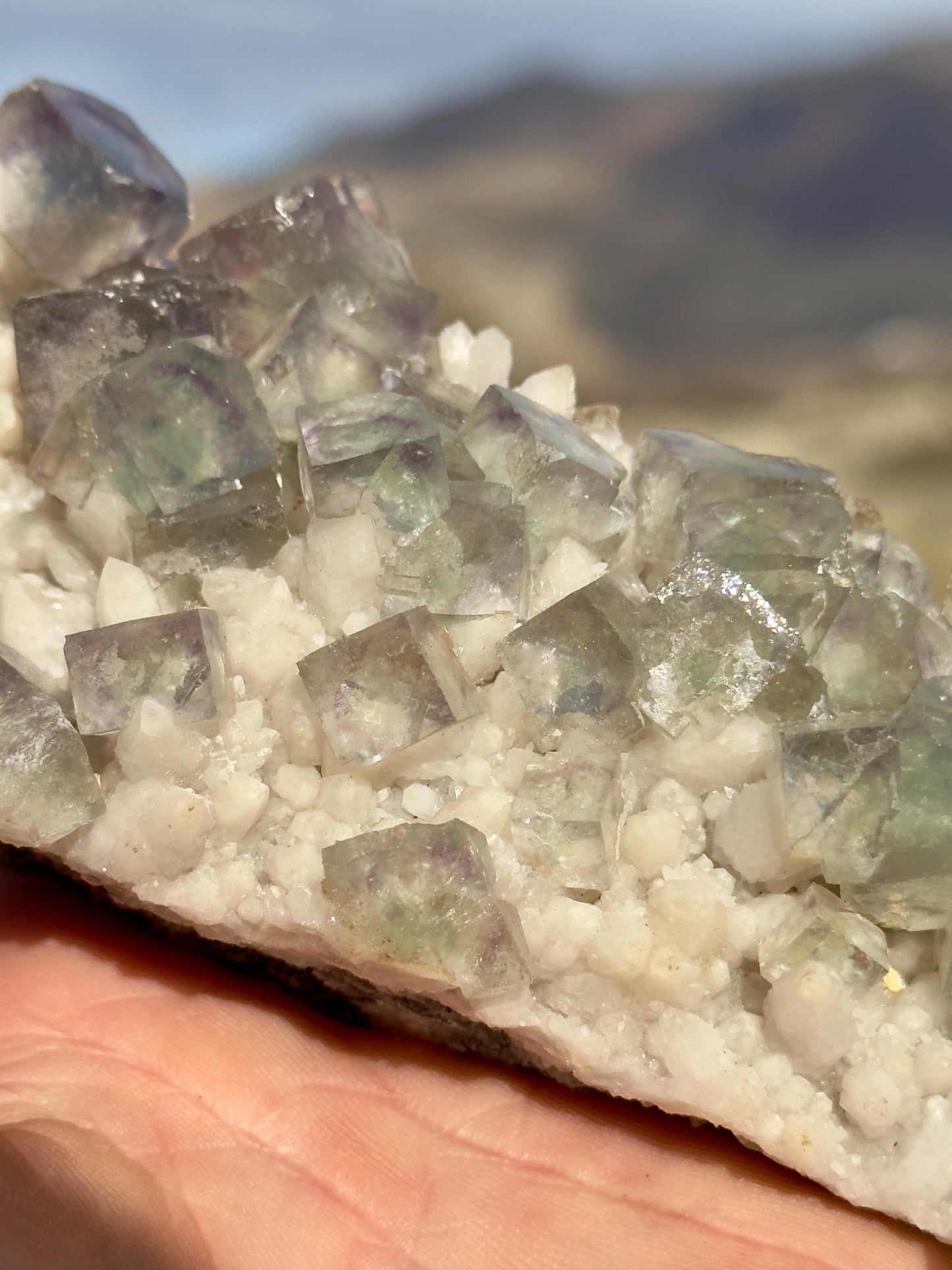 Fluorite & Quartz - Inner Mongolia
