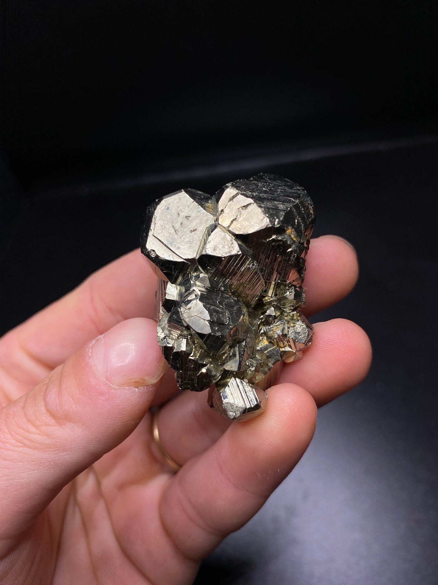 Pyrite - Huanzala Mine, Ancash, Peru
