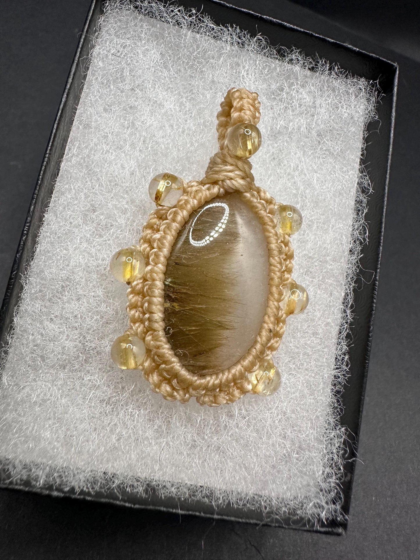Rutilated Quartz Necklace