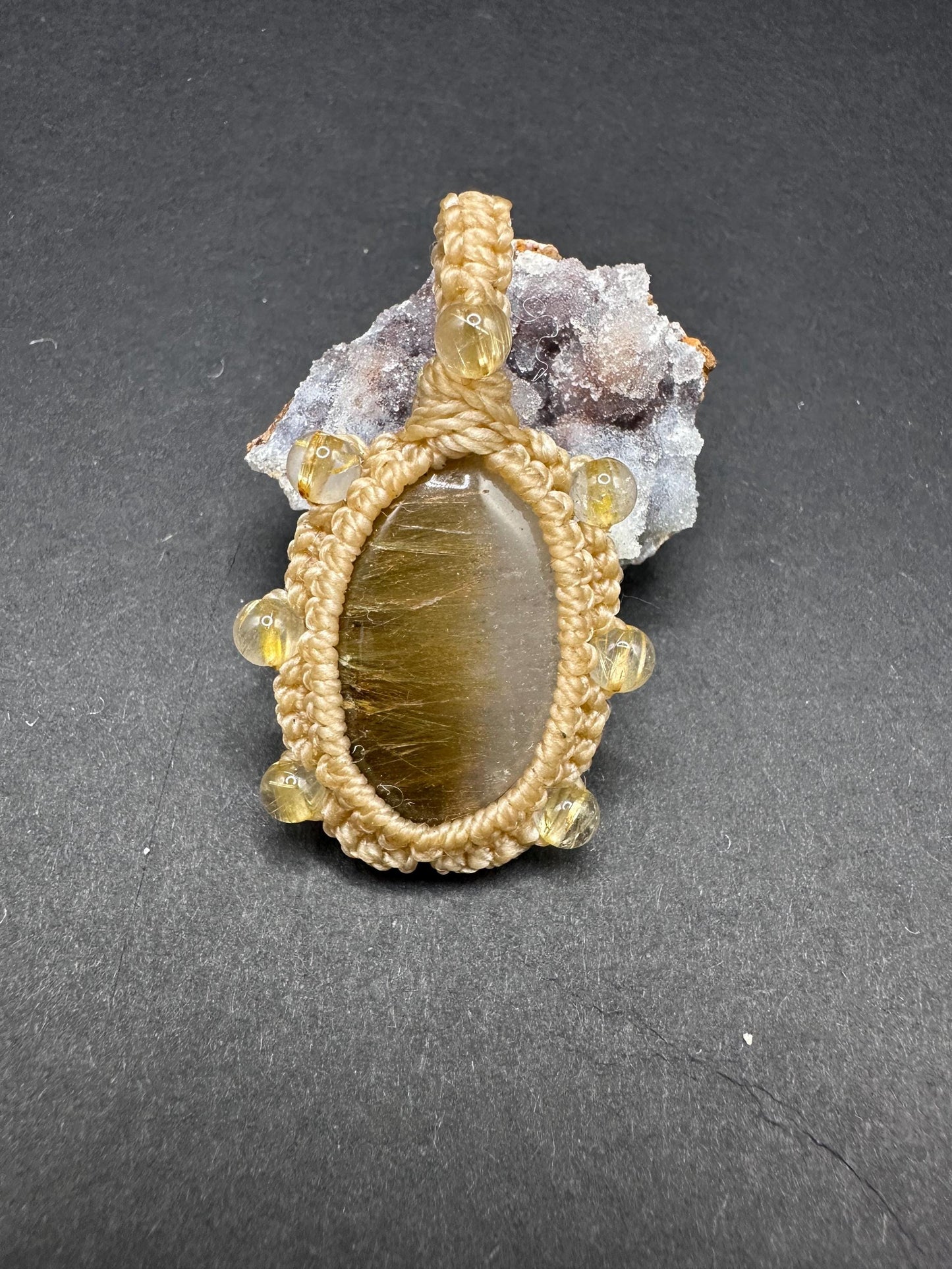 Rutilated Quartz Necklace
