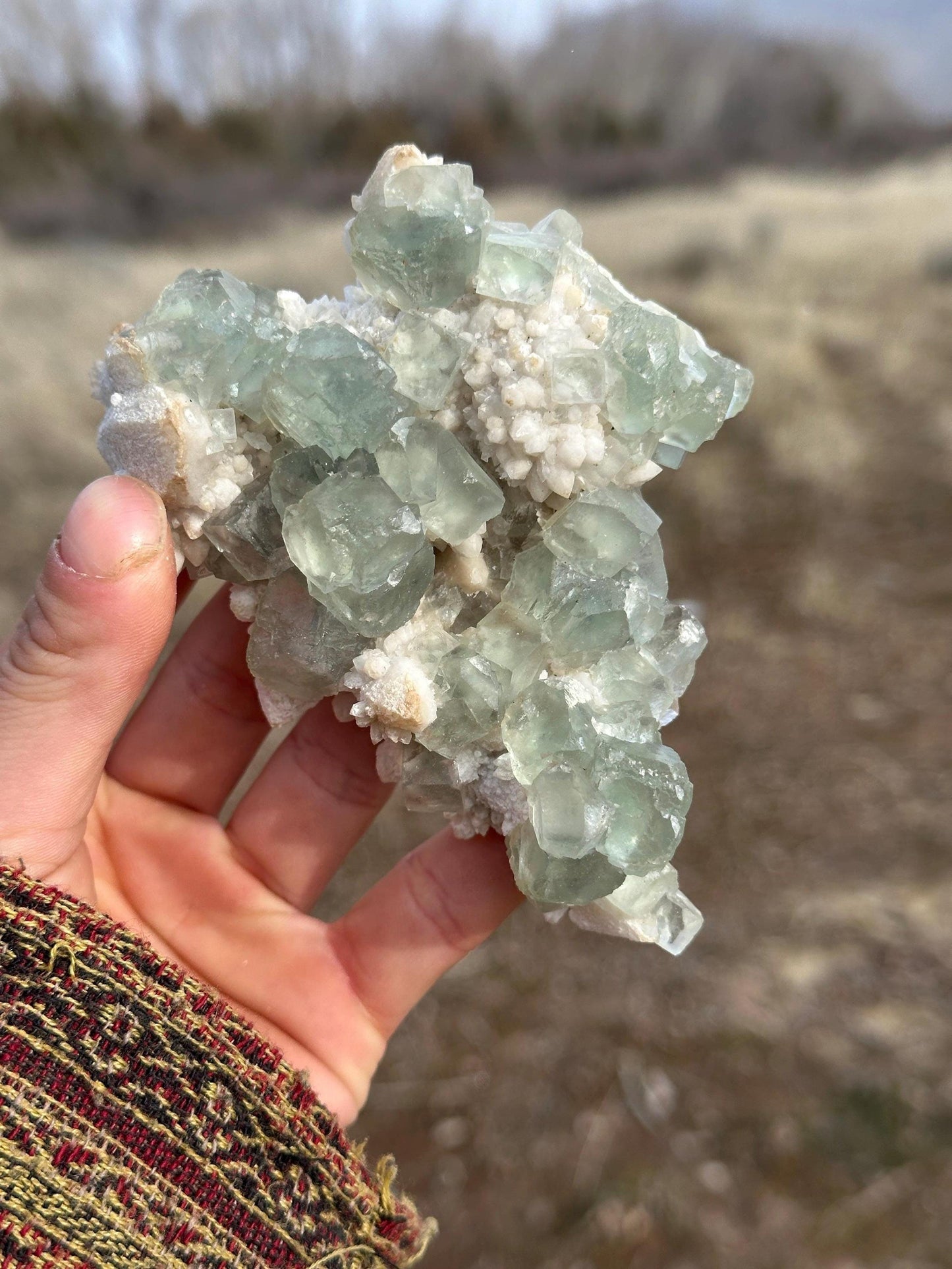 Fluorite & Quartz - Inner Mongolia
