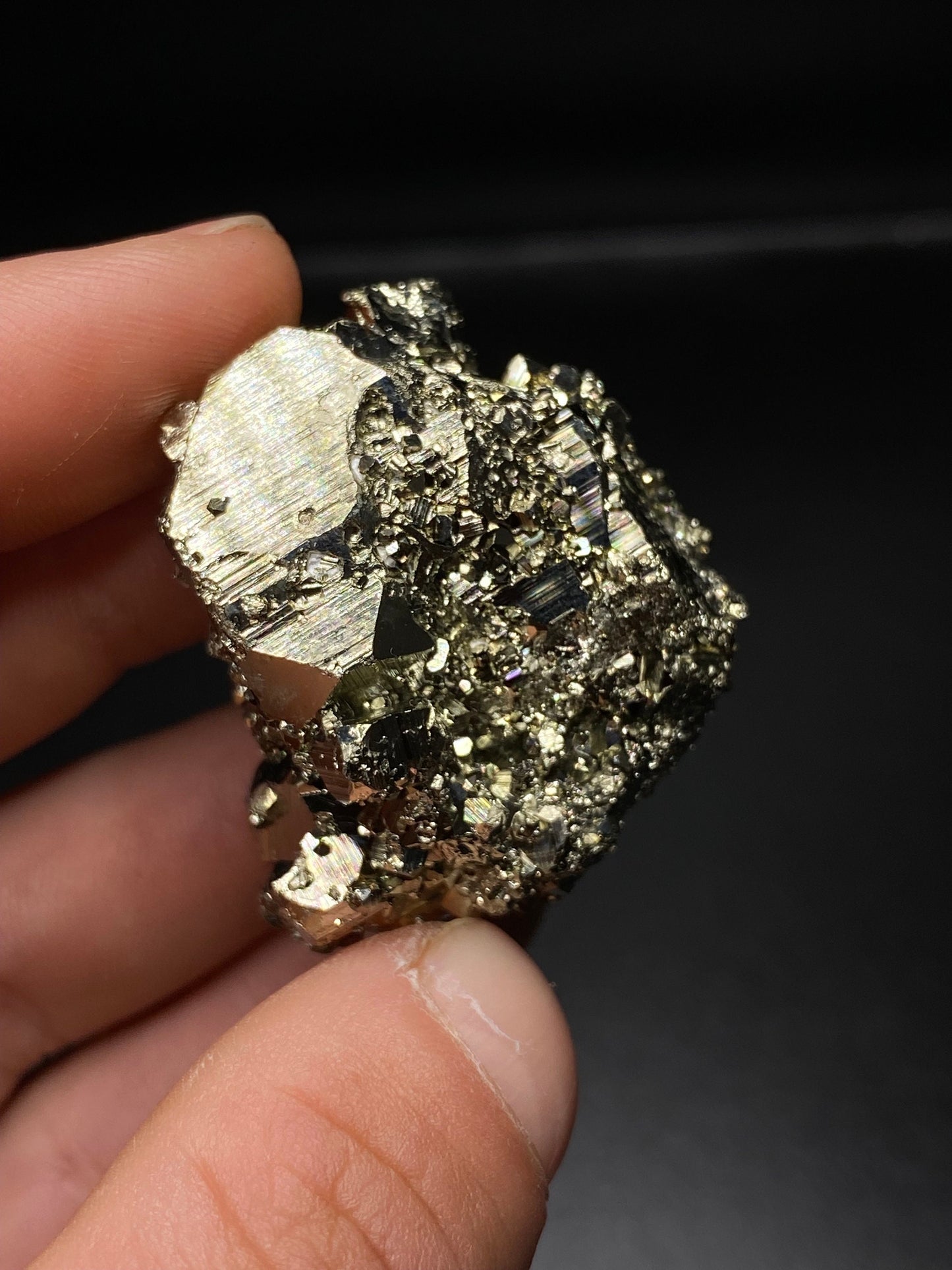 Pyrite - Huanzala Mine, Ancash, Peru (all 3 included)