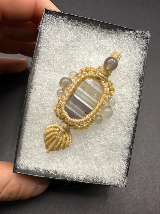 Washington Agate Necklace