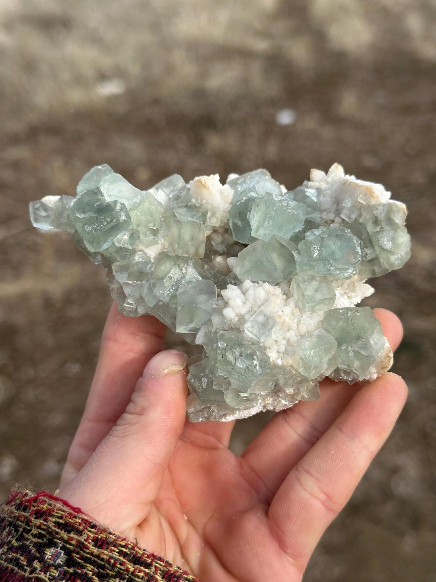 Fluorite & Quartz - Inner Mongolia
